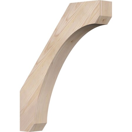 Ekena Millwork 3 1/2"W x 20"D x 24"H Legacy Smooth Knee Brace, Douglas Fir BRC04X20X24LEC00SDF